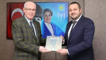 Başkan Kurt İyi Parti'yi ziyaret etti