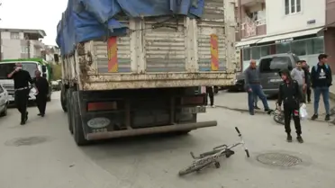 Bursa'da trafik kazasında ölen çocuğun cenazesi toprağa verildi