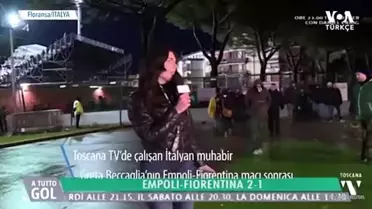 Canlı Yayında Tacize Uğrayan Kadın Muhabir Dava Açtı