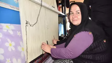 Örselli'de Dokuma Tezgâhları Kuruldu, Üretim Başladı