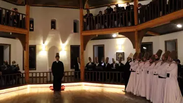 Çankırı'daki Taş Mescit'te 96 yıl sonra sema gösterisi yapıldı