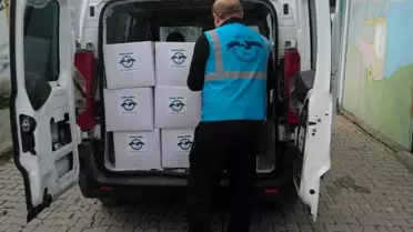 Eskişehir'den Yayladağı'ndaki Türkmen yetim ailelerine yardım eli