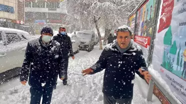 Karla mücadele ekipleri iş başında