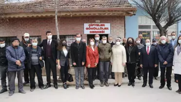 AK Parti'li Günay, Çifteler ilçesini ziyaret etti