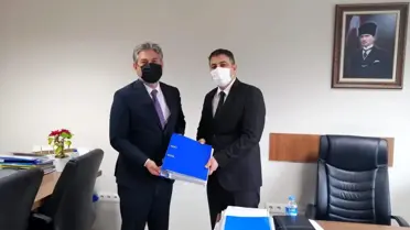 Gölpazarı'na kurulacak olan yeni sanayi sitesinin resmi başvurusu yapıldı