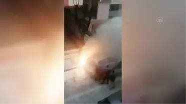 Avcılar'da yeraltı kablolarında çıkan yangın söndürüldü