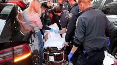 Doğum sancısı tutan kadın, bebeğini Tesla'da dünyaya getirdi