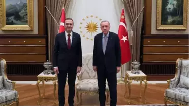 Son dakika haberi... Cumhurbaşkanı Erdoğan, İMEAK Deniz Ticaret Odası Yönetim Kurulu Başkanı Kıran'ı kabul etti