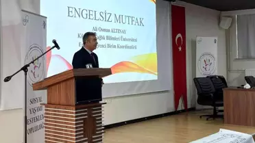 Koordinatörü Ali Osman Altınay'dan 'Engelsiz Mutfak' söyleşisi
