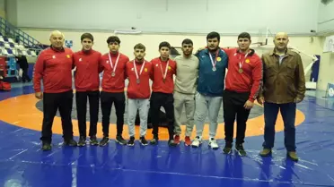 Trakya Birlik güreşçileri 'İlyas Demiroğlu ve Adnan Yurdaer' turnuvasında 5 madalya kazandı
