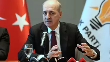 AK Parti Genel Başkanvekili Kurtulmuş, Trabzon'da basın toplantısı düzenledi: (1)