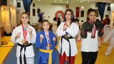 Çubuk'un kız sporcuları başarılarıyla göz dolduruyor
