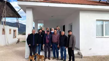 Eski Başkan Saatcı, Memduha teyzenin orman yangınlarında kül olan evini yeniledi