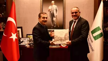 Gemlik Belediye Başkanı Sertaslan'dan Ataç'a ziyaret