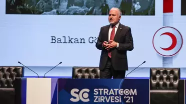 Türk Kızılay Genel Başkanı Kınık, Stratcom Zirvesi'nde konuştu Açıklaması
