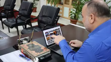 Adıyaman İl Müftüsü Taşçı, AA'nın 'Yılın Fotoğrafları' oylamasına katıldı