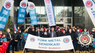 Türk Metal Sendikası, MESS'e siyah çelenk bıraktı