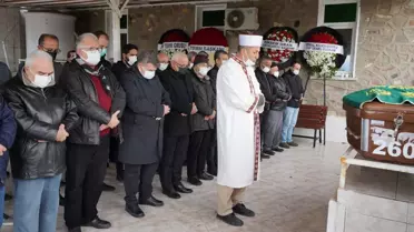 Eski Manisa milletvekili Hasan Zengin, son yolculuğuna uğurlandı
