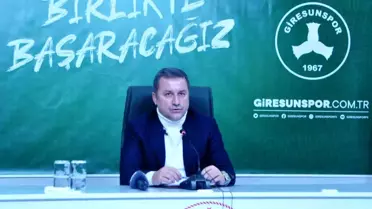 Hakan Karaahmet: 'Tek derdimiz Giresunspor Süper Lig'de kalıcı olsun'
