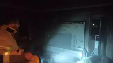 TUNCELİ'DE YANAN EVDEKİ 1 KİŞİ ÖLDÜ, 3 KİŞİ HASTANEYE KALDIRILDI