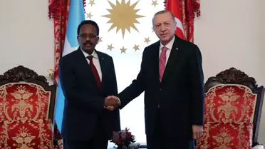 Cumhurbaşkanı Erdoğan, Somali Cumhurbaşkanı Farmajo ile görüştü