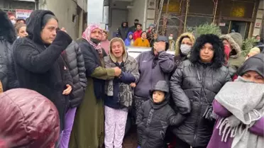 GAZİOSMANPAŞA'DA YANGINDA ÖLEN KARDEŞLER TOPRAĞA VERİLDİ