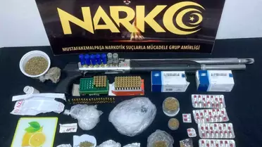 Mustafakemalpaşa'da nefes kesen uyuşturucu operasyonunda 4 tutuklama