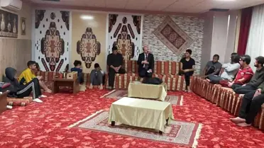Öğrencilerle sohbet programı düzenlendi