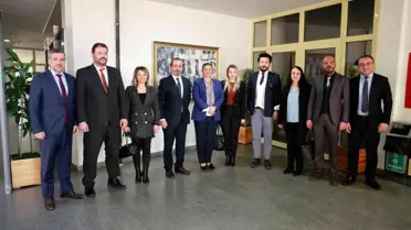 Aydın Barosu, Başkan Çerçioğlu ile bir araya geldi