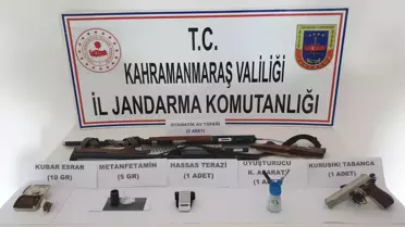 Kahramanmaraş'ta uyuşturucu operasyonunda 3 kişi yakalandı