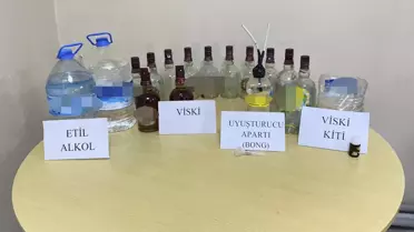 Son Dakika | Konya'da sahte içki operasyonunda bir kişi yakalandı