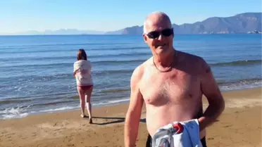 İZTUZU PLAJI'NDA NOEL KUTLAMASI