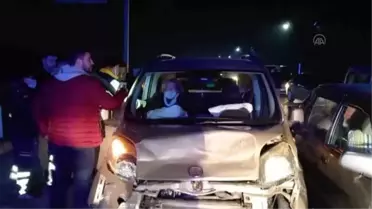 Son dakika... Zincirleme trafik kazasında biri çocuk 4 kişi yaralandı