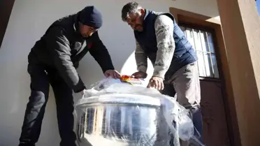 Antalya'nın kırsal mahallelerine hamur yoğurma makinesi desteği
