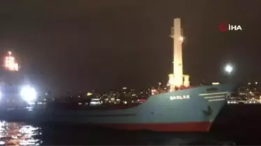 İstanbul Boğazı'nda gemi arıza yaptı, boğaz trafiği askıya alındı