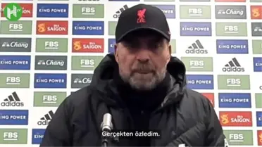 Jurgen Klopp Leicester Mağlubiyetinin Ardından Konuştu