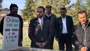 Eskişehir'in 19'uncu ülkücü şehidi Münür Erenoğlu'nun kabri tespit edildi