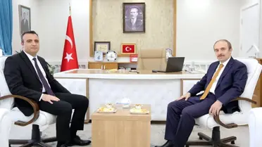 Vali Epcim'den Aydıntepe Kaymakamlığı'na ziyaret