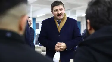 Iğdır Valisi Sarıibrahim görev başındaki personelin yeni yılını kutladı