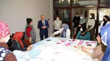 Başkan Akkaya Akşehir Aile Sanat ve Eğitim Merkezi'ni ziyaret etti