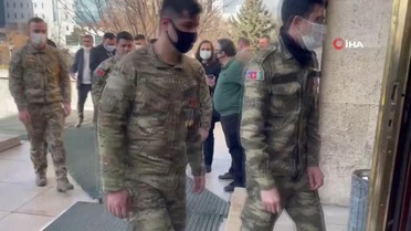 Karabağ gazileri TBMM'yi ziyaret etti