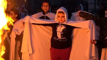 Kırklareli'nda Balkan geleneği 'Koleda' kutlandı