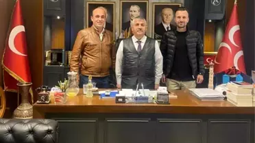 Çankaya bitpazarı esnafından MHP'ye ziyaret
