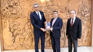 TES Nevşehir Şube Başkanı Urgenç'ten Rektör Aktekin'e Ziyaret
