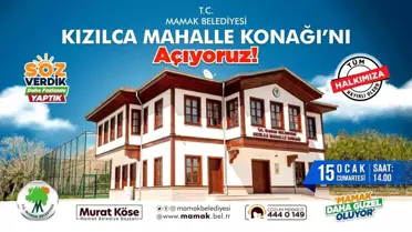 Mamak Belediyesi'nden bir mahalle konağı daha