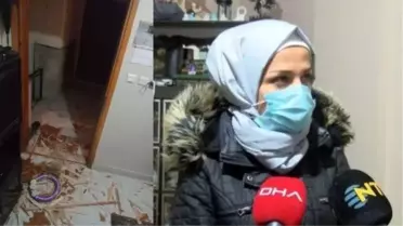 Evsahibinin baltayla kapılarını kırdığı Suriyeli aile: Suriye'de savaştayız sandık!