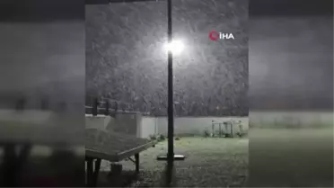 İstanbul'da kar yağış etkili olmaya başladı