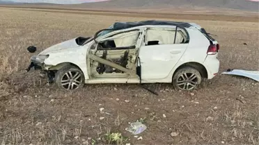 15 yıl sonra babası ile aynı kaderi paylaştı! Otomobili takla atan genç, feci şekilde can verdi