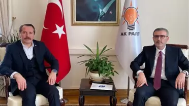 Memur Sen Genel Başkanı Yalçın, AK Parti'li Ünal ve Elitaş ile görüştü