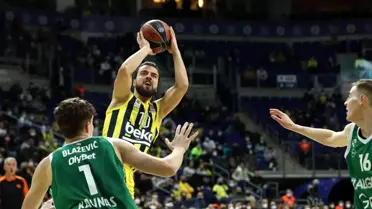 THY Euroleague: Fenerbahçe Beko: 73 - Zalgiris Kaunas: 67